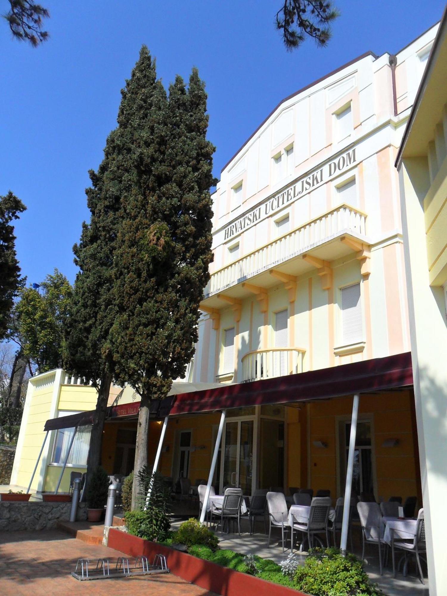Hotel Vila Ruzica- Glavna Zgrada I Depandanse Crikvenica Exteriör bild