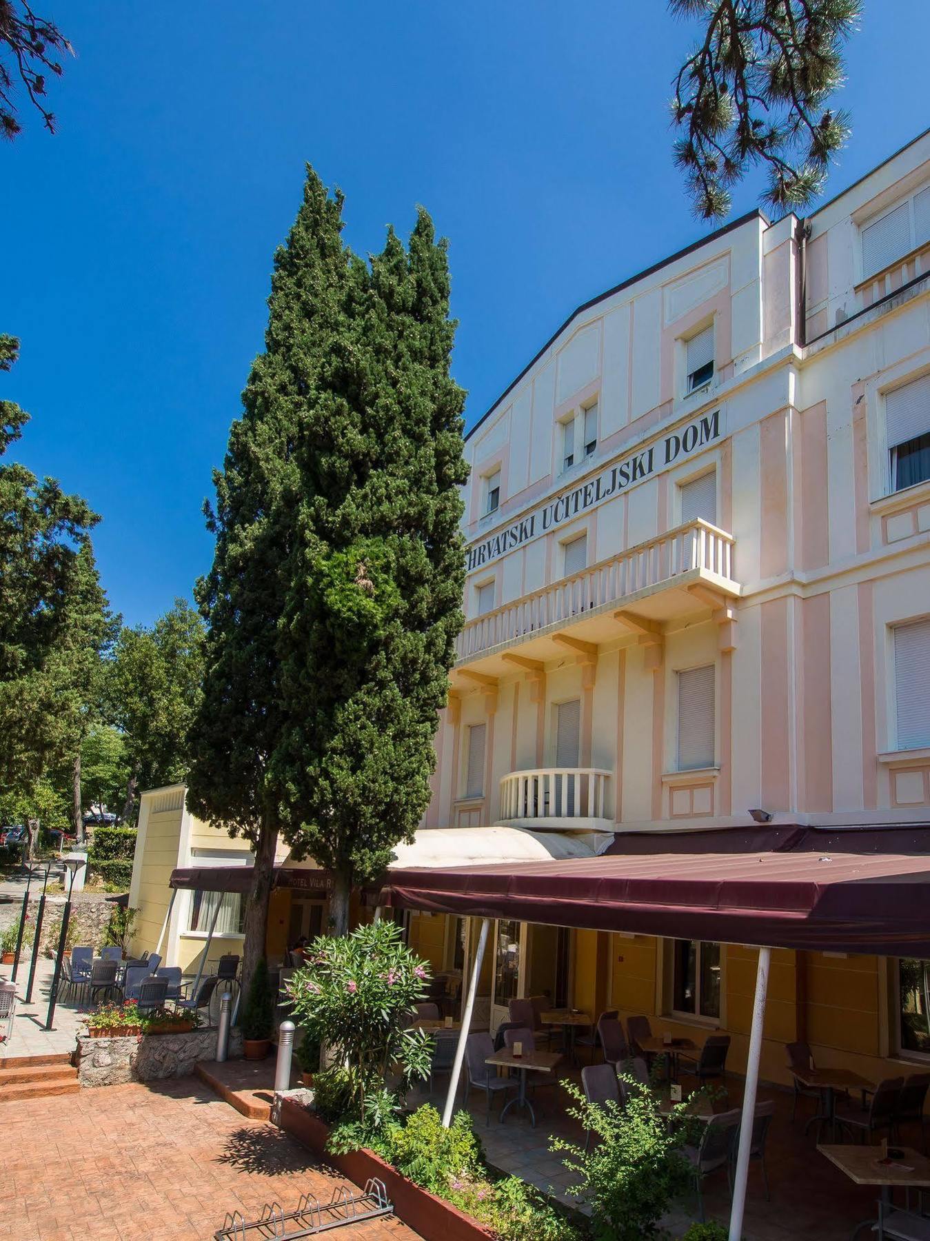Hotel Vila Ruzica- Glavna Zgrada I Depandanse Crikvenica Exteriör bild